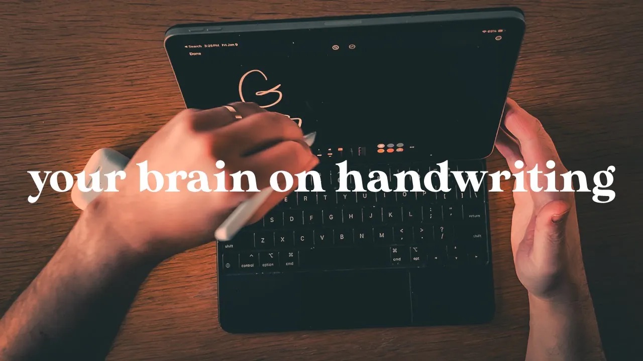 Why Handwriting Unlocks Ideas Typing Can't Touch